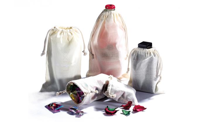 면 졸라매는 끈 가방, 면 모슬린 가방, 면 파우치, 재사용 가능한 가방, 보석 파우치, 선물 향 주머니 2