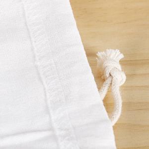 면 졸라매는 끈 가방, 면 모슬린 가방, 면 파우치, 재사용 가능한 가방, 보석 파우치, 선물 향 주머니 4