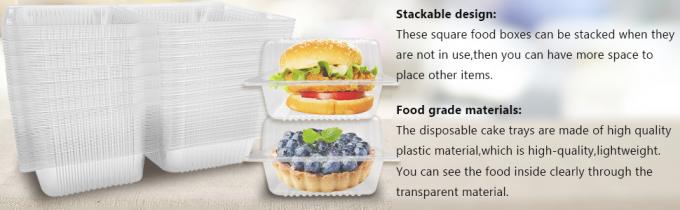 대합조개 껍질 힌지 물집 샐러드 폴드형 팩, 밀폐된 칸막이 급식 Prep 컨테이너는 도시락을 제거합니다 7