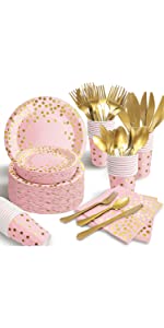 350PCS 분홍색과 금