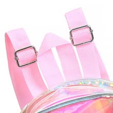 여성 여자, 드로스트링 가방, 다중-컬러 무지개를 위한 배낭 학생학교 당일치기용 배낭 여행 카밍 가방 4