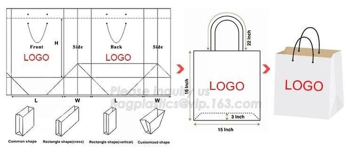 르 SAC EN PAPIER 기술 가방, 다목적 완구 옷 서랍 정리장 빨래 자루 과일 화수 폿트 커버 9