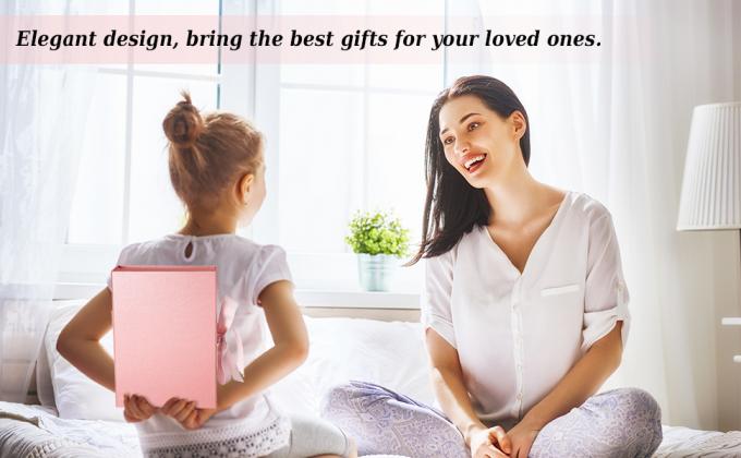 사업에게 입힌 명품 쇼핑 가방, 광택이 없는 현대 엠보싱된 생일 제품은 결혼식 손님들을 저장합니다 6